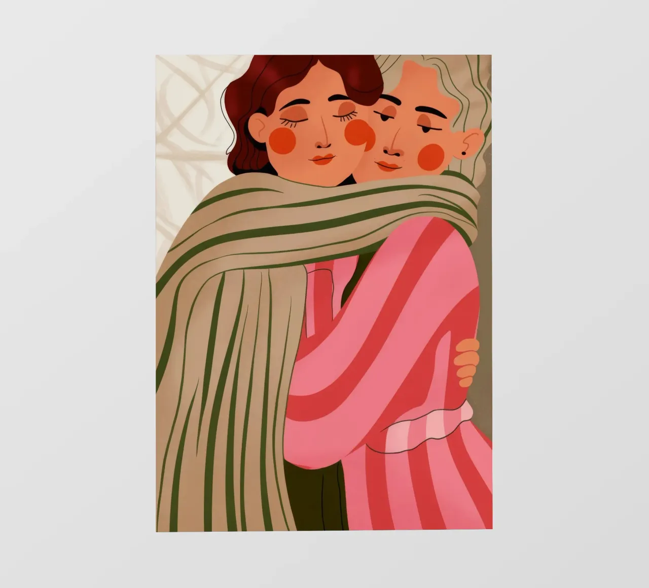 Cozy Warm Embrace photo wallpaper by Emery Kate