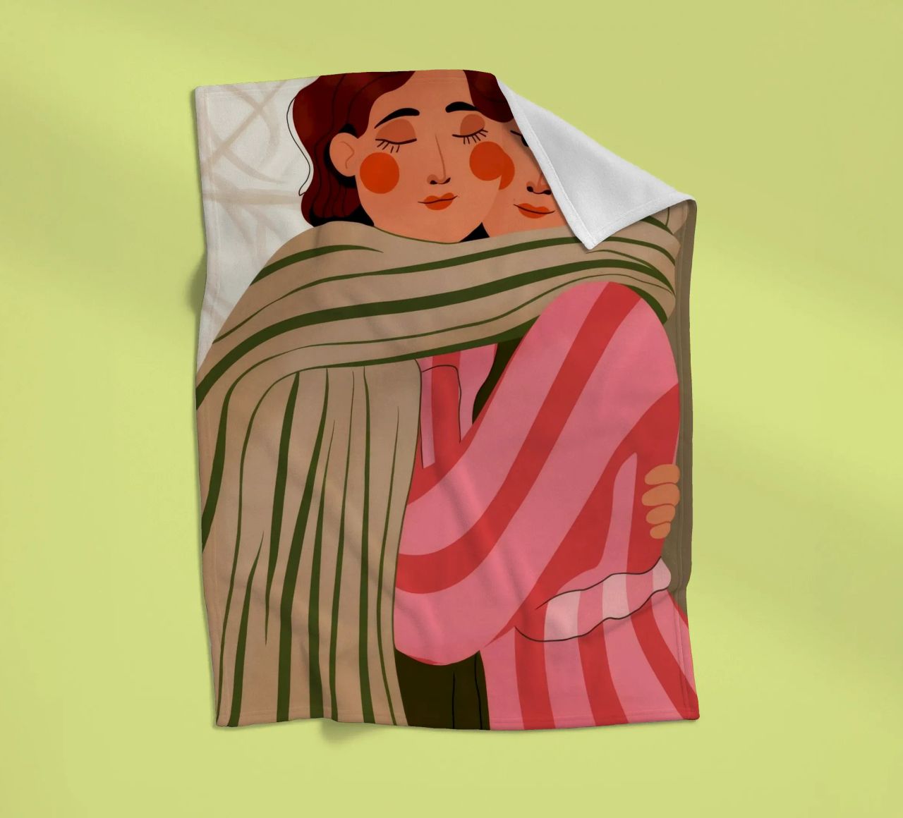 Accogliente e caldo abbraccio coperta in pile da Emery Kate