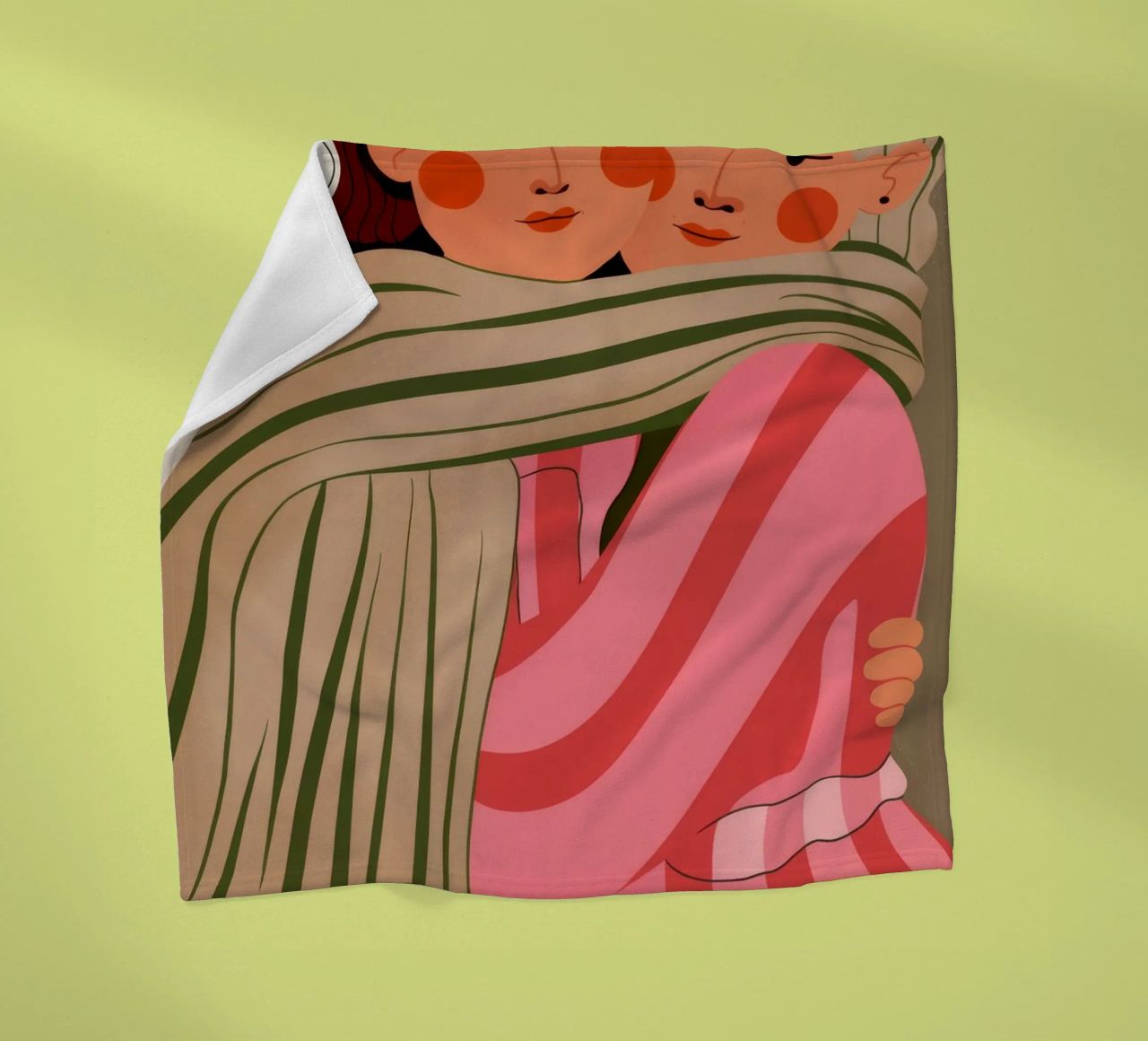 Accogliente e caldo abbraccio coperta in pile da Emery Kate