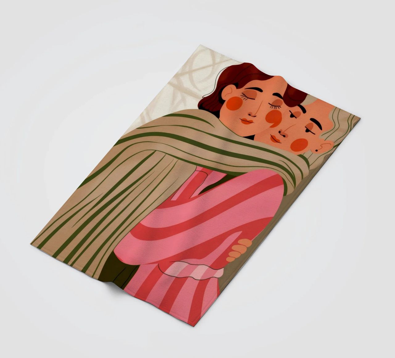 Accogliente e caldo abbraccio coperta in pile da Emery Kate