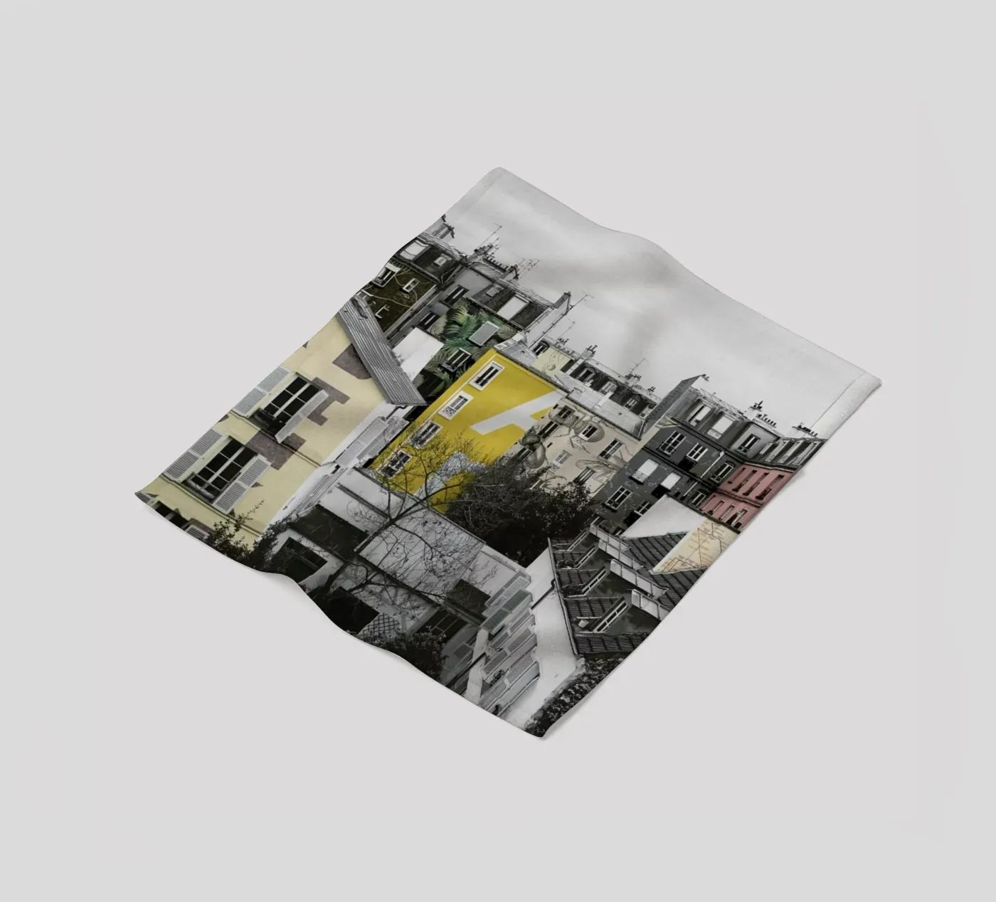 Paris Fleecedecke von Florent Bodart