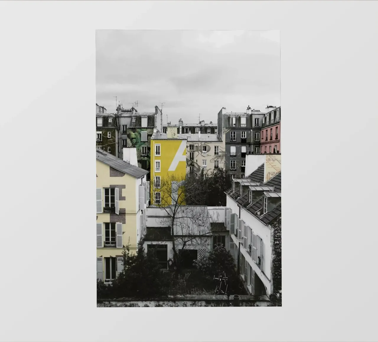 Paris pellicola backlit da Florent Bodart