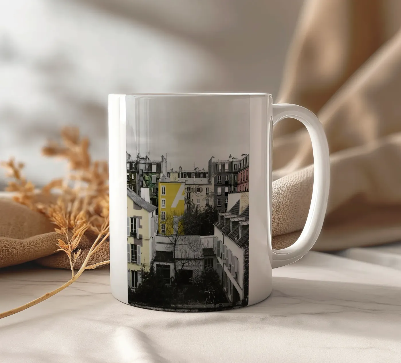 Paris ceramic mug by Florent Bodart
