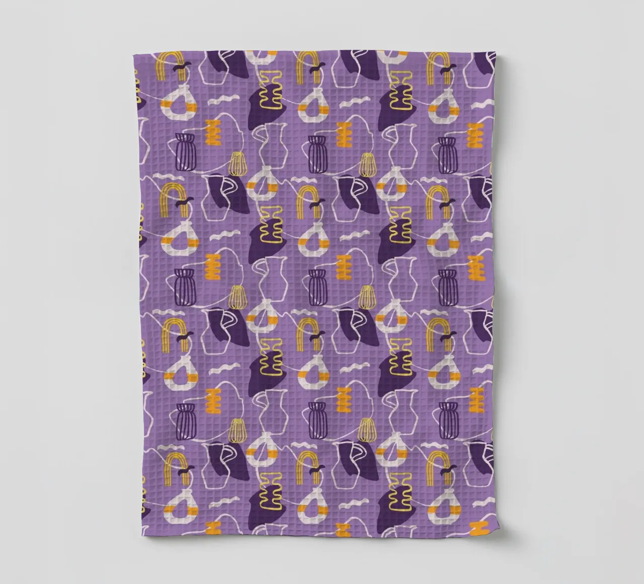 Pattern Love No 04 canovaccio da cucina da treechild