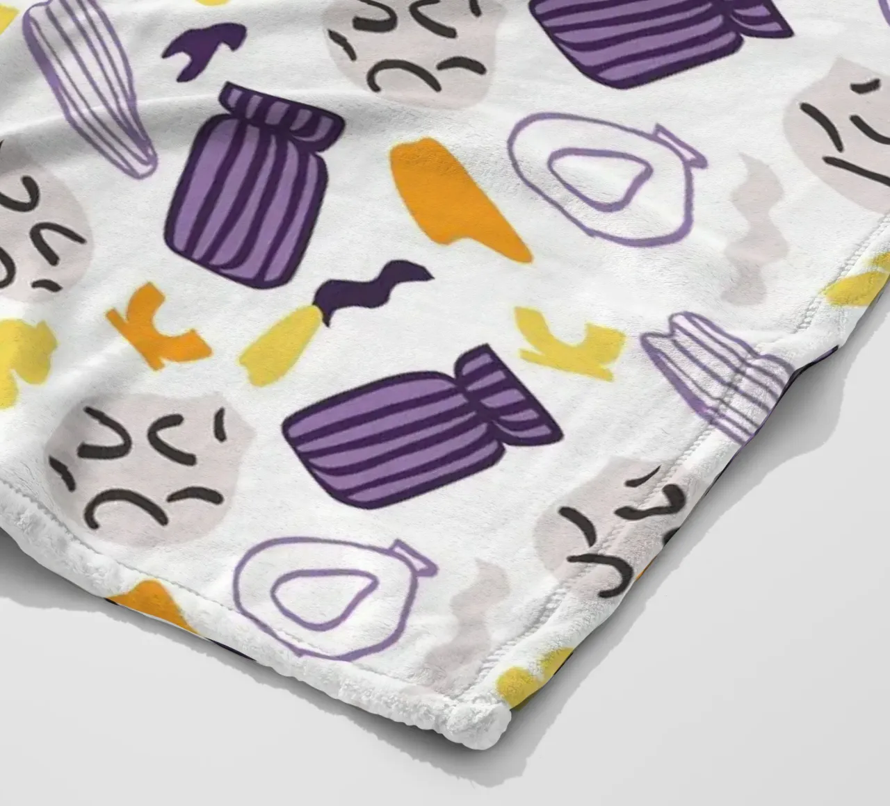 Pattern Love No 05 fleece blanket by treechild