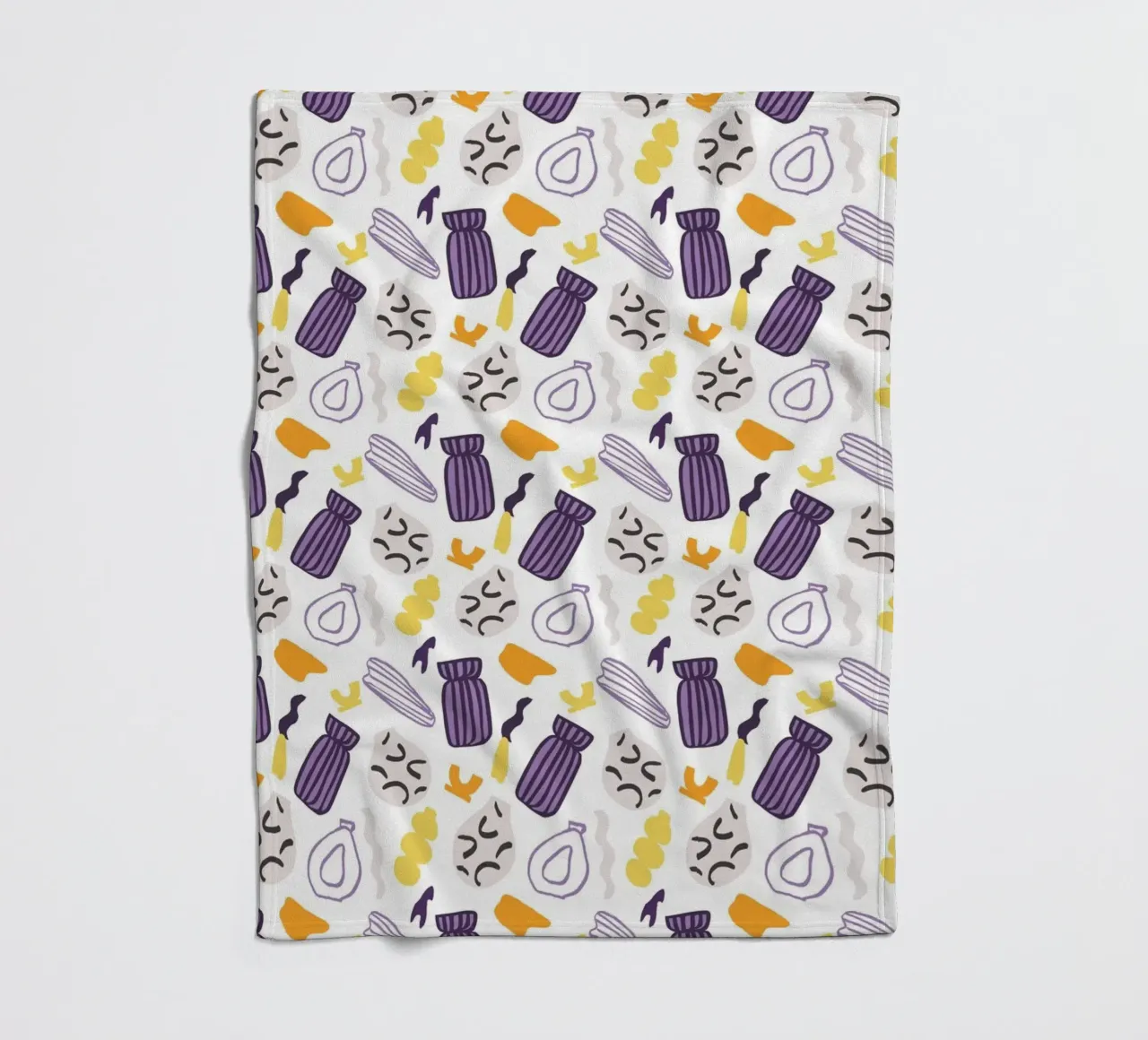 Pattern Love No 05 fleece blanket by treechild