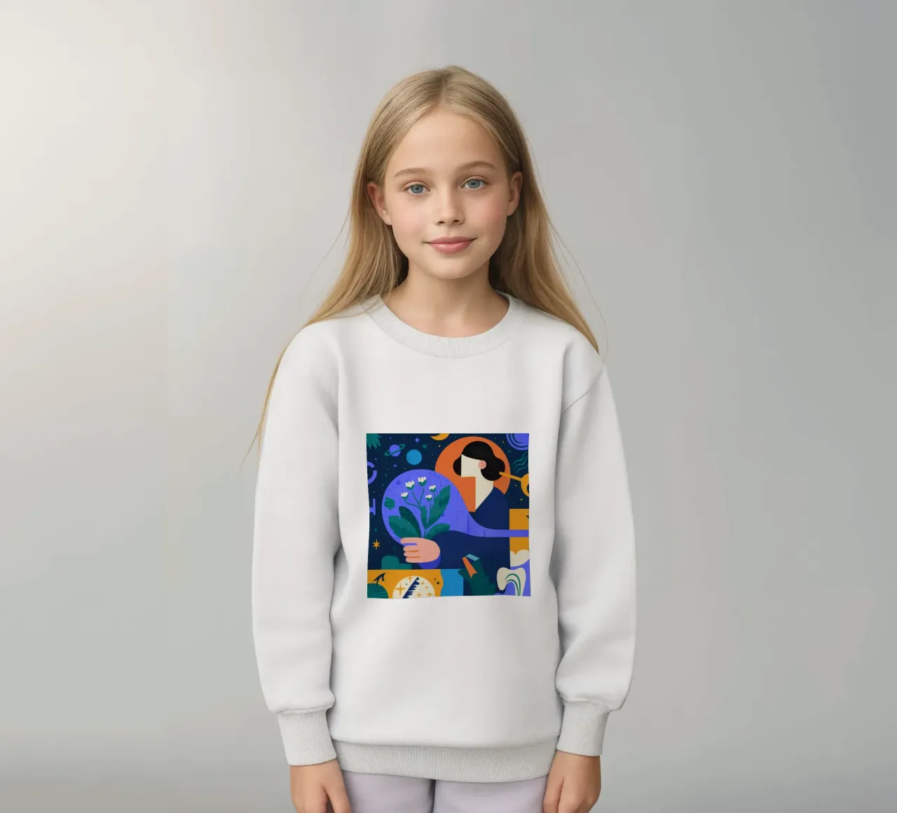 Botanico cosmico felpa bambino da Emery Kate