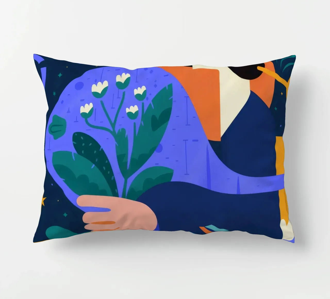 Botanico cosmico cuscino da Emery Kate