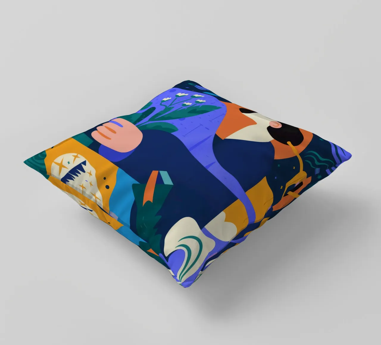 Botanico cosmico cuscino da Emery Kate
