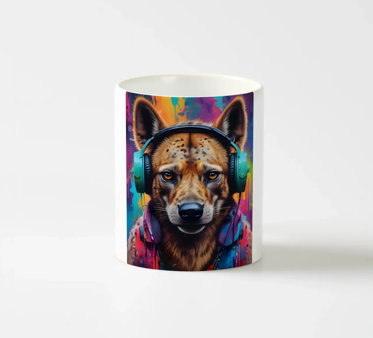 Iena con cuffie tazza in ceramica da MakArena