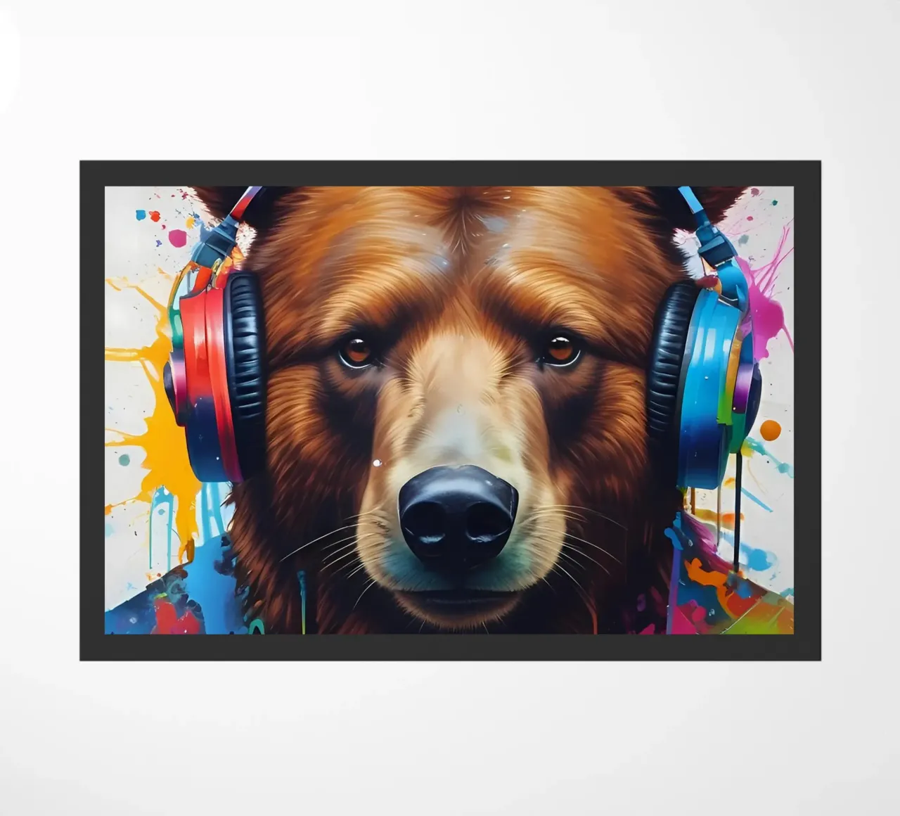 Orso in cuffia zerbino da MakArena