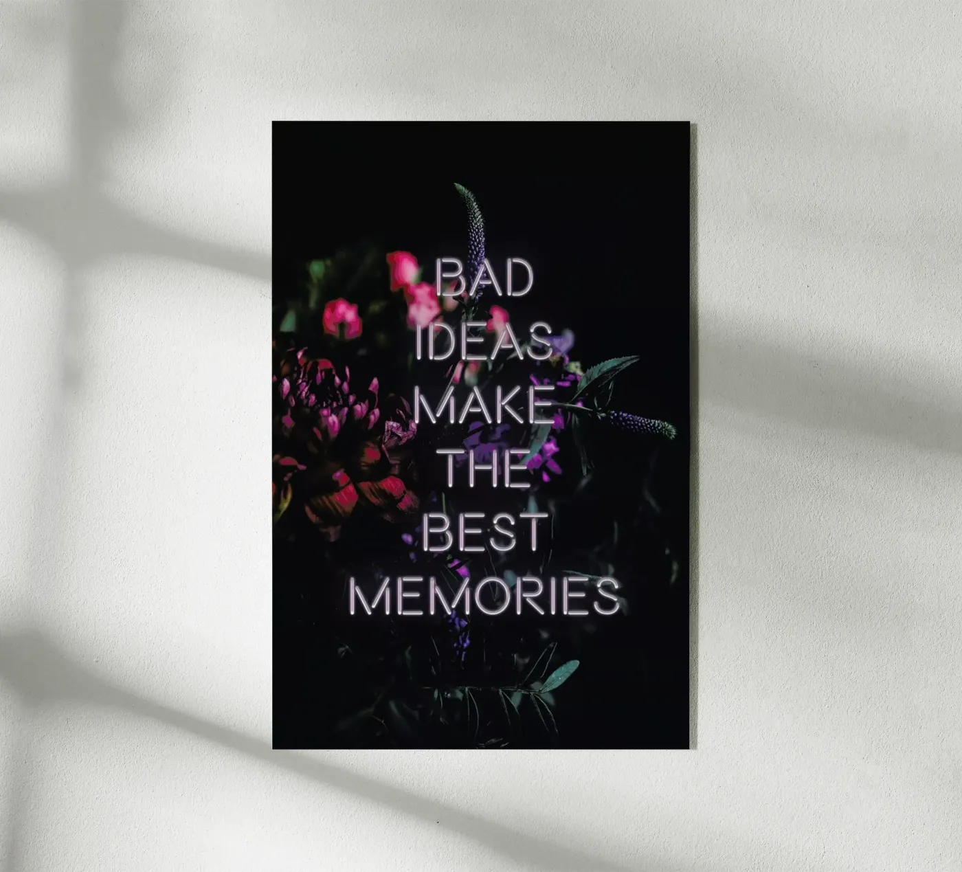 Bad ideas make Acryl-Glas von Oh Darling