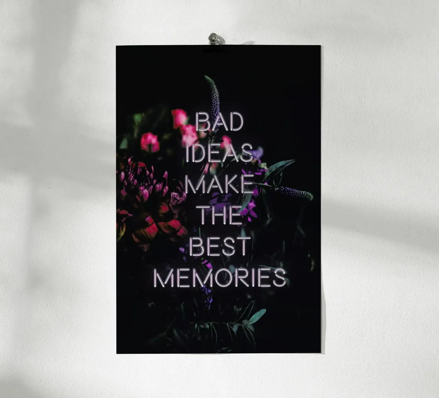 Bad ideas make poster by Oh Darling
