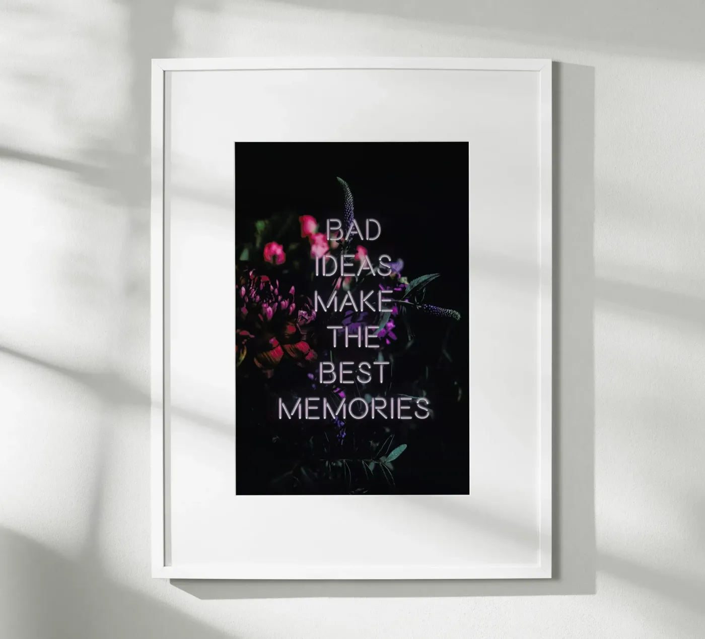 Bad ideas make poster by Oh Darling