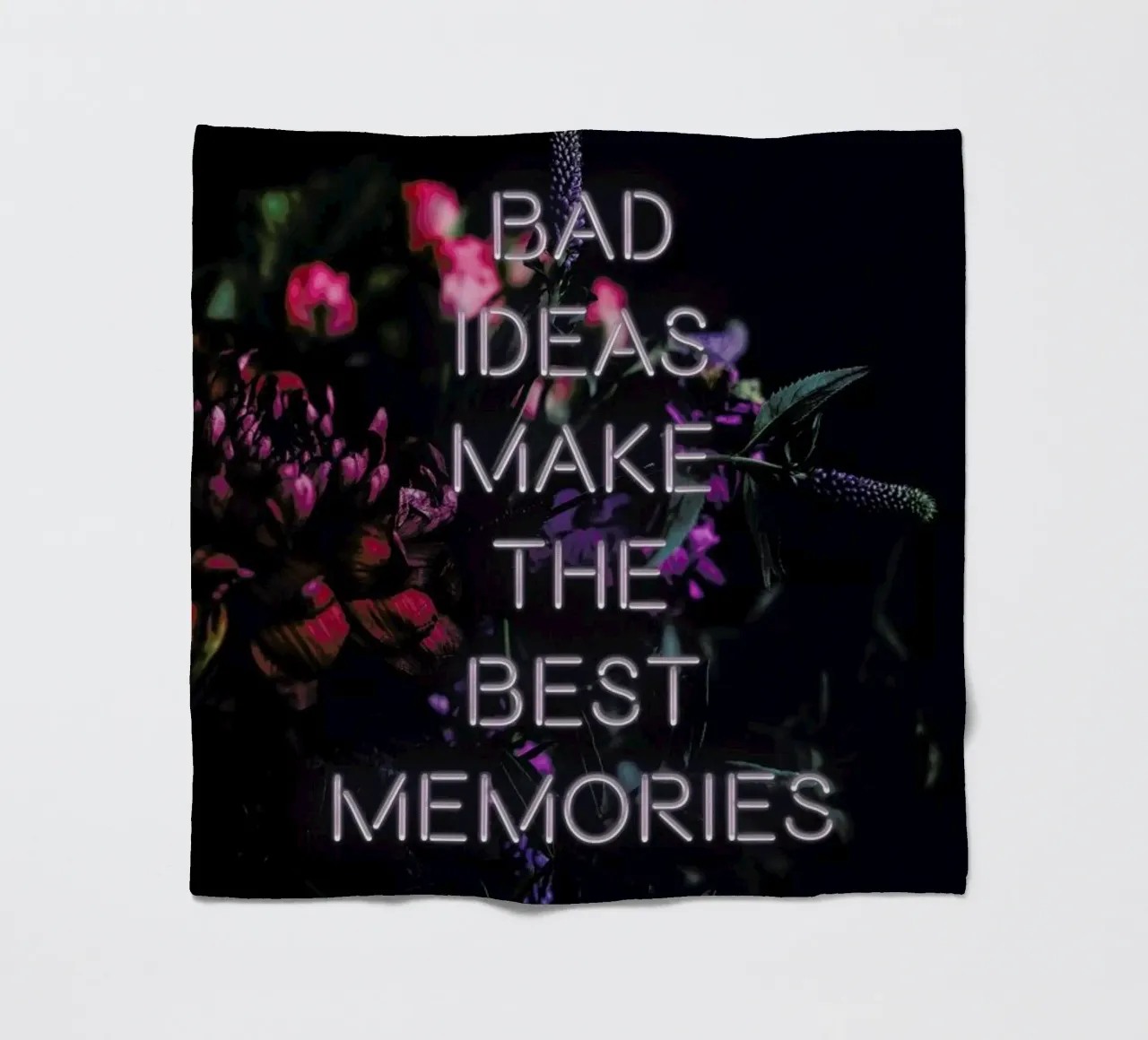 Bad ideas make coperta in pile da Oh Darling