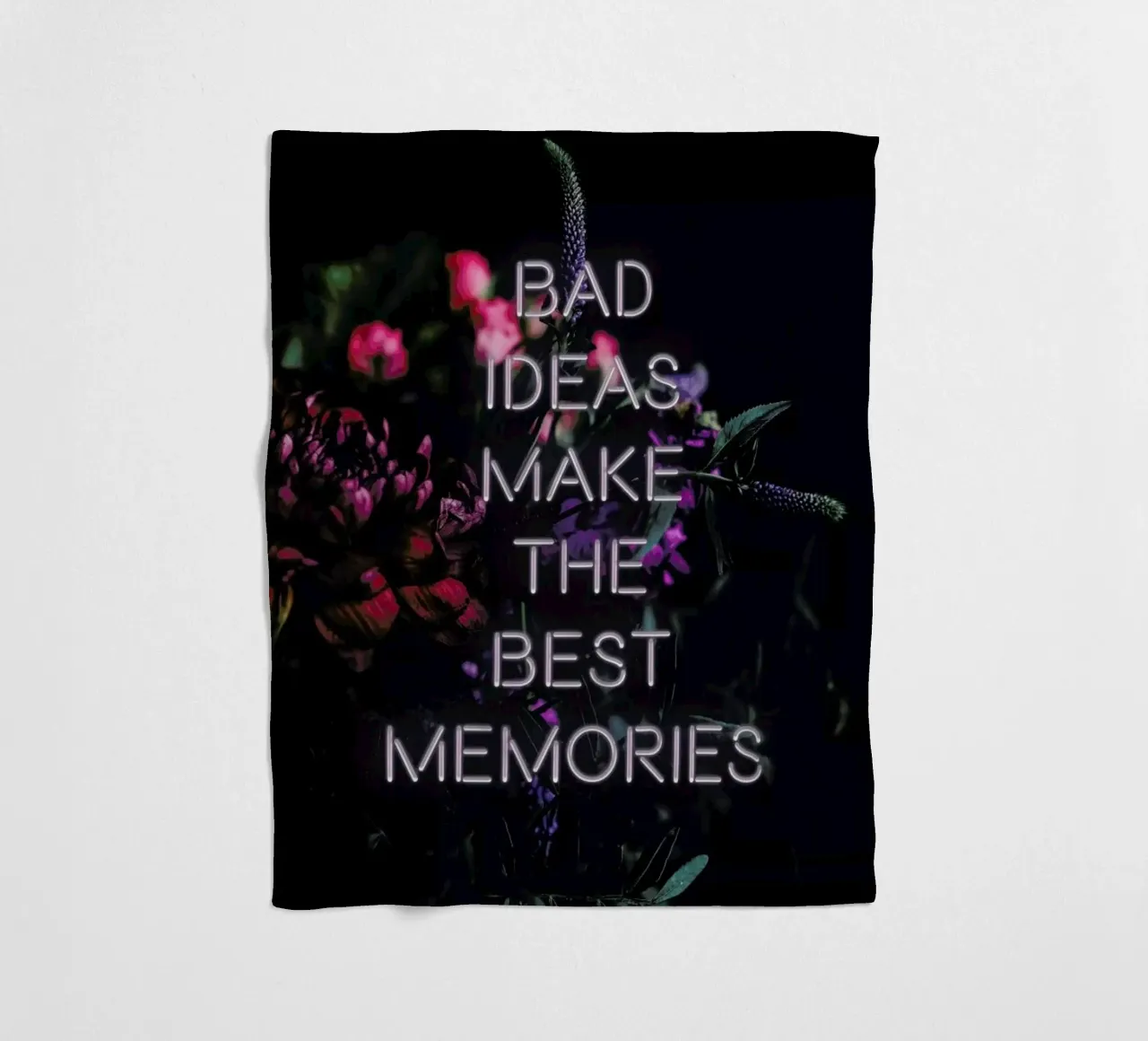 Bad ideas make coperta in pile da Oh Darling