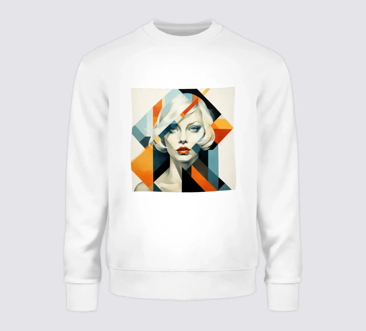 Donna svedese geometrica astratta felpa da Artful Muse
