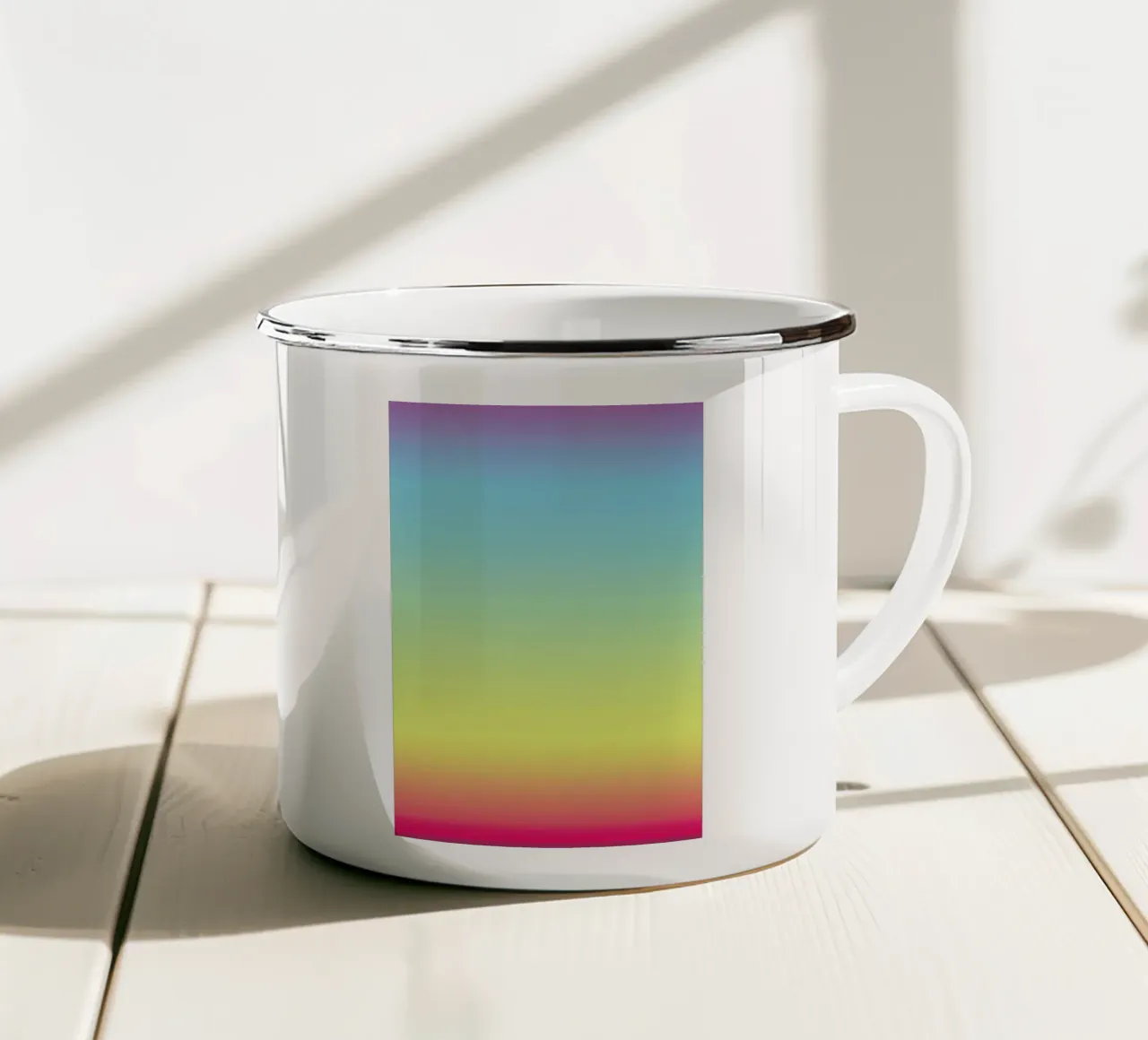 My Rainbow tazza in smalto da Oh Darling