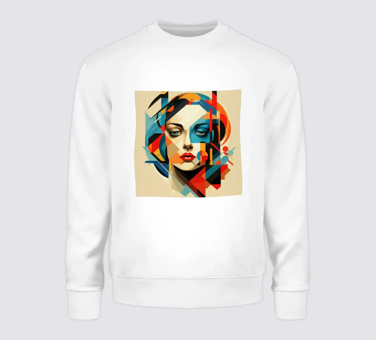 Donna svedese geometrica astratta felpa da Artful Muse