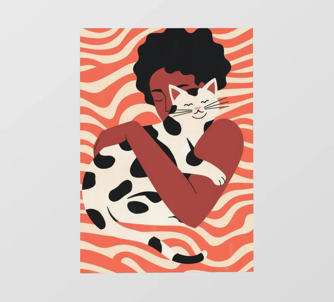 Compagno del gatto telo in pvc da Emery Kate