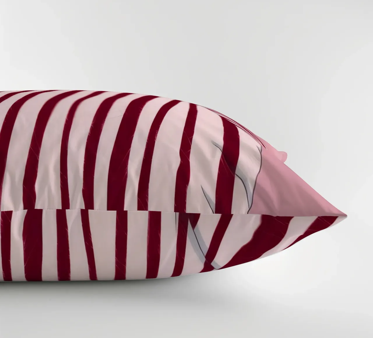 Striped Contemplation decorative cushion by Emery Kate
