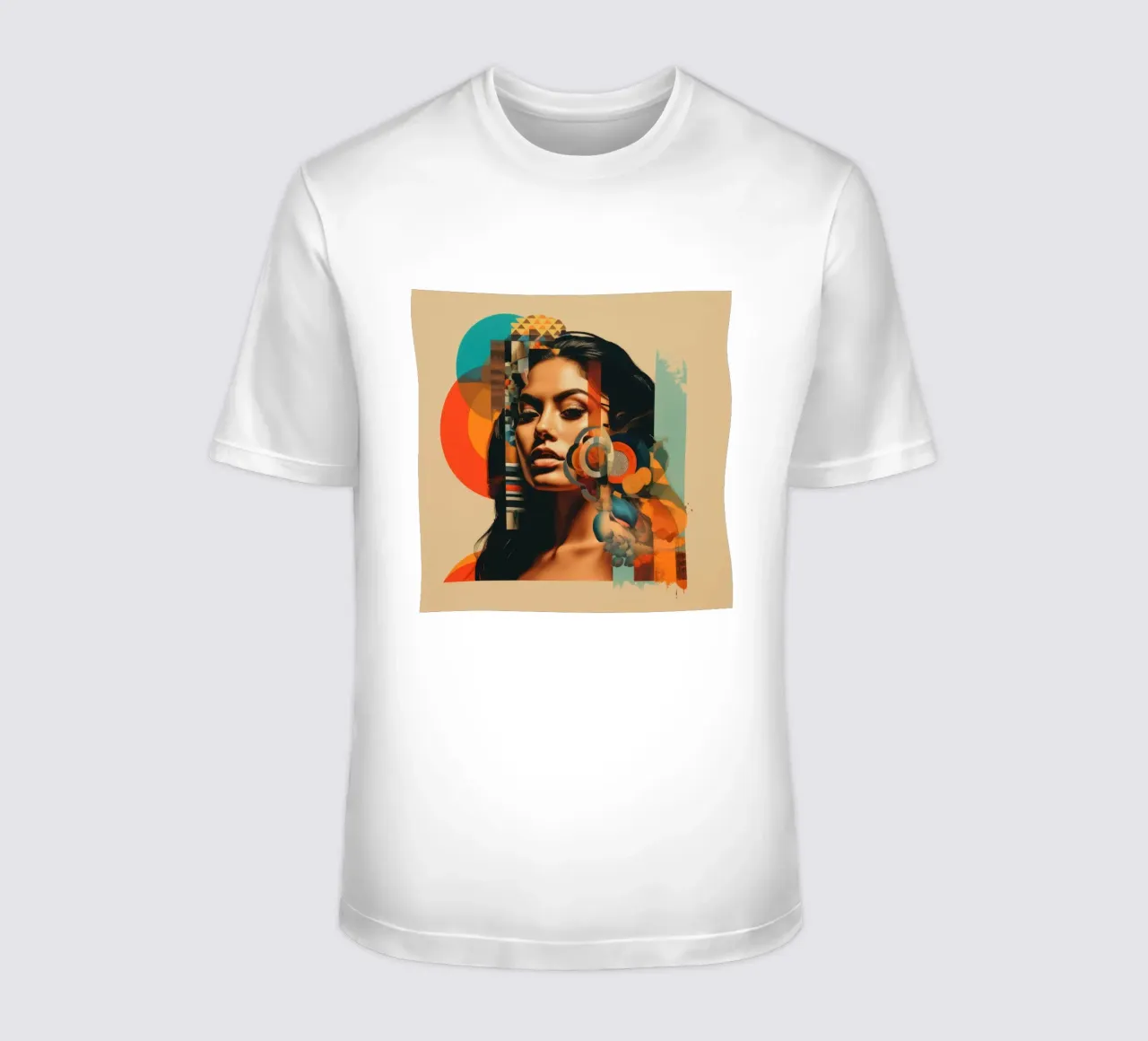 Forme astratte Donna messicana t-shirt da Artful Muse
