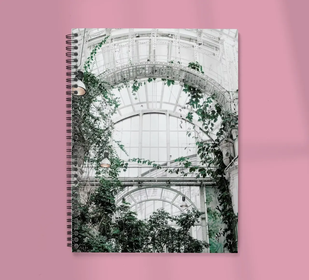 Palmenhaus spiral notebook by Picture On The Fridge