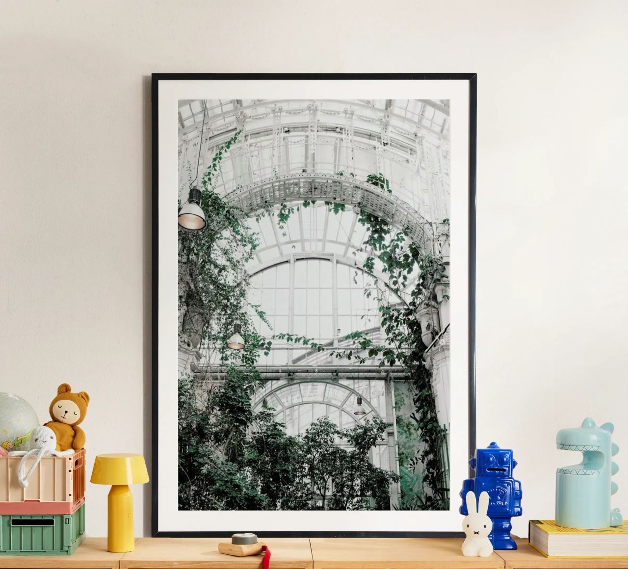 Palmenhaus Poster von Picture On The Fridge