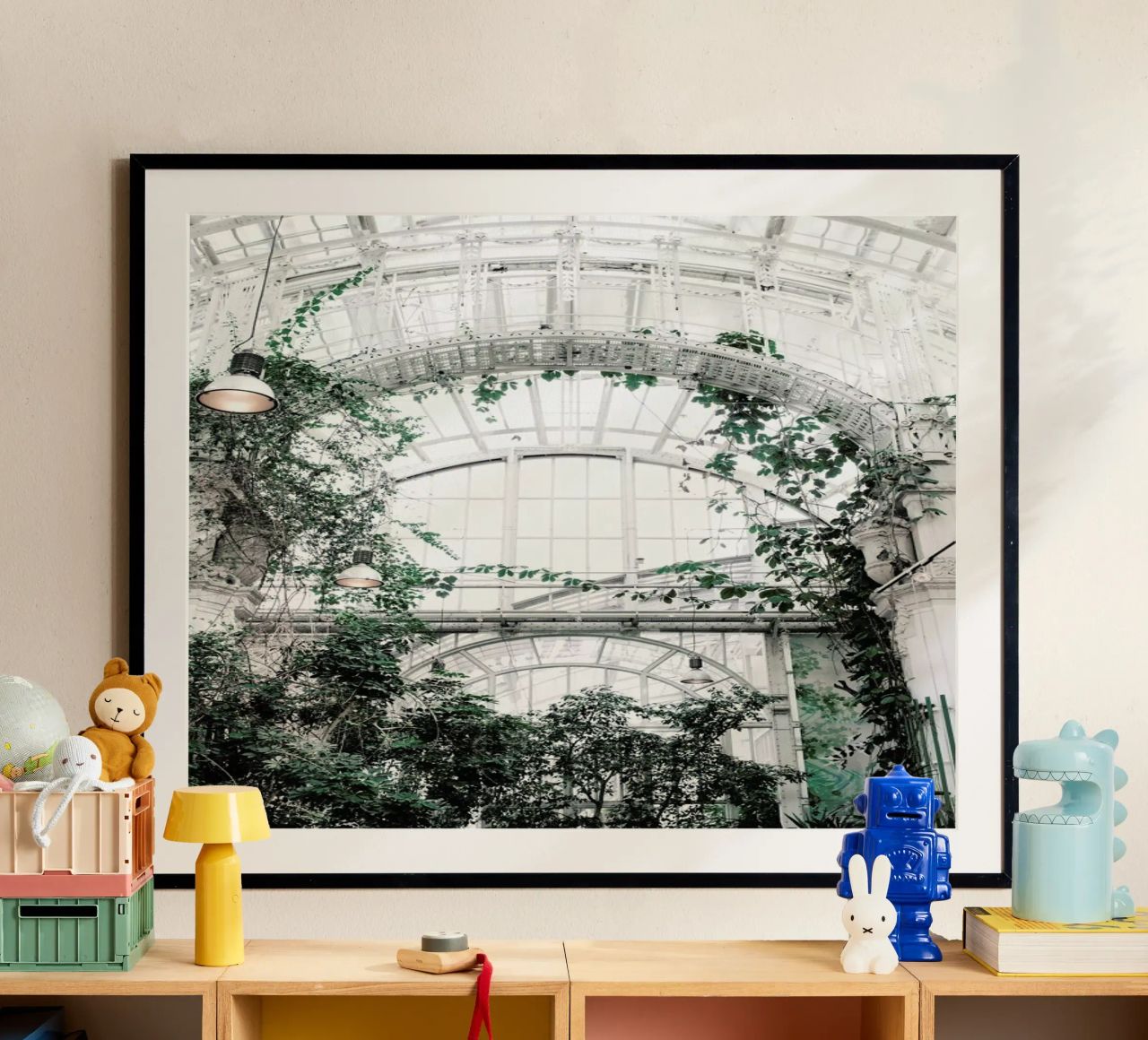 Palmenhaus Poster von Picture On The Fridge