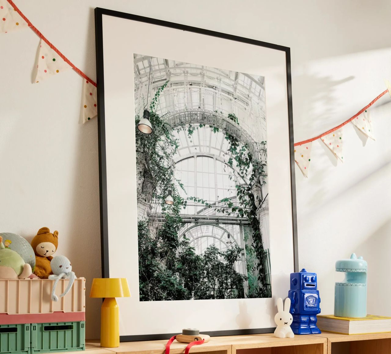 Palmenhaus Poster von Picture On The Fridge