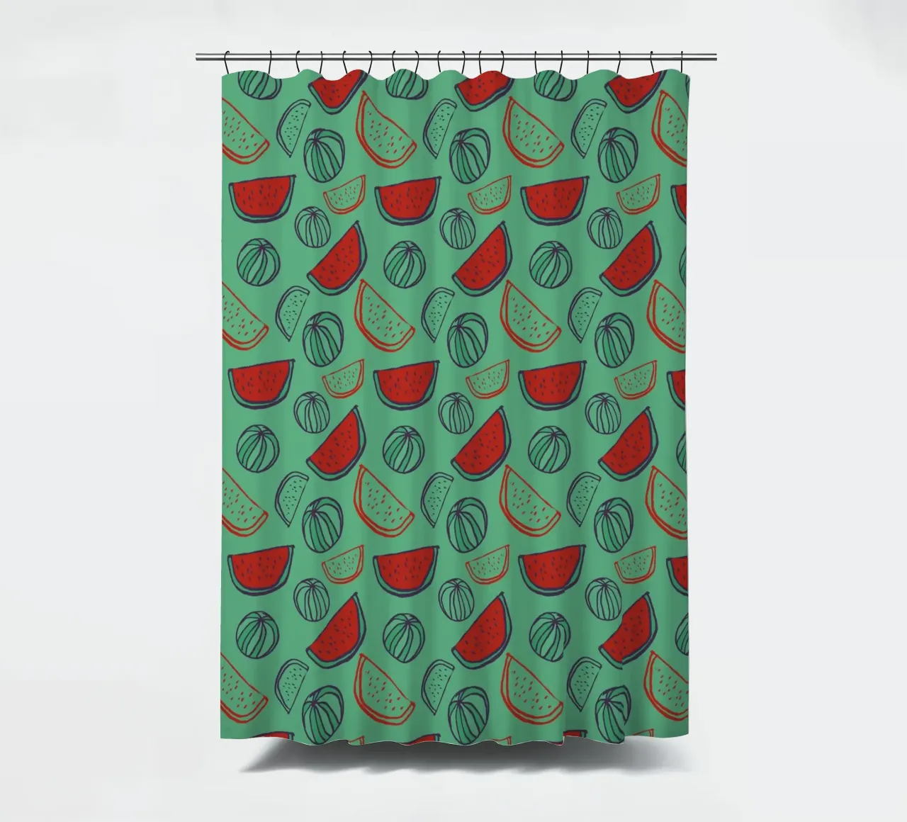 Pattern Love No 10 shower curtain by treechild