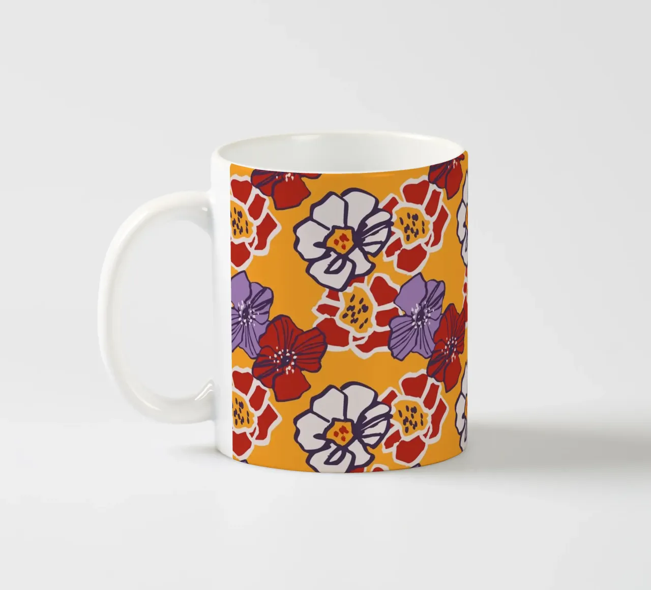 Pattern Love No 11 tazza in ceramica da treechild