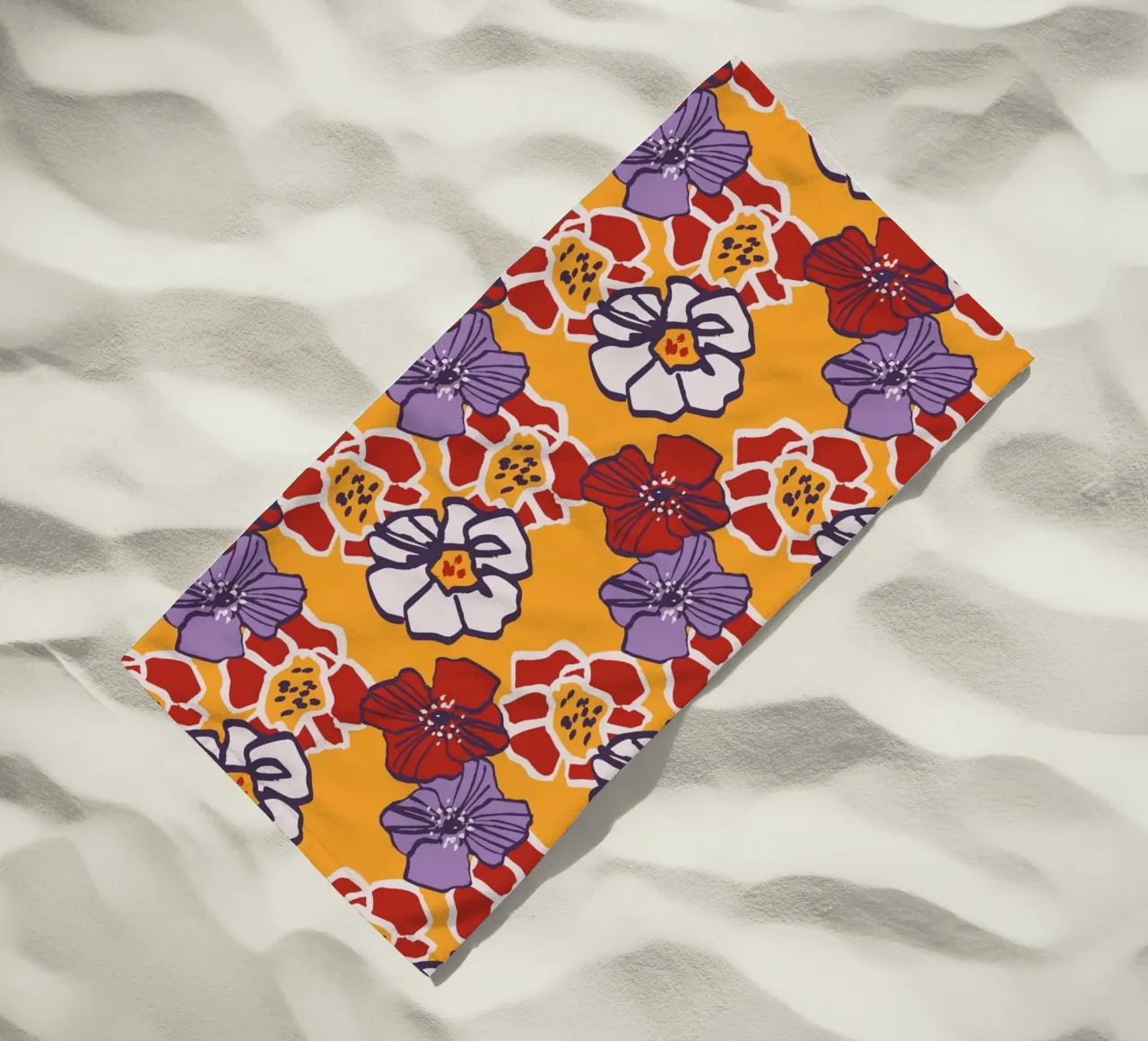 Pattern Love No 11 toalla de playa de treechild