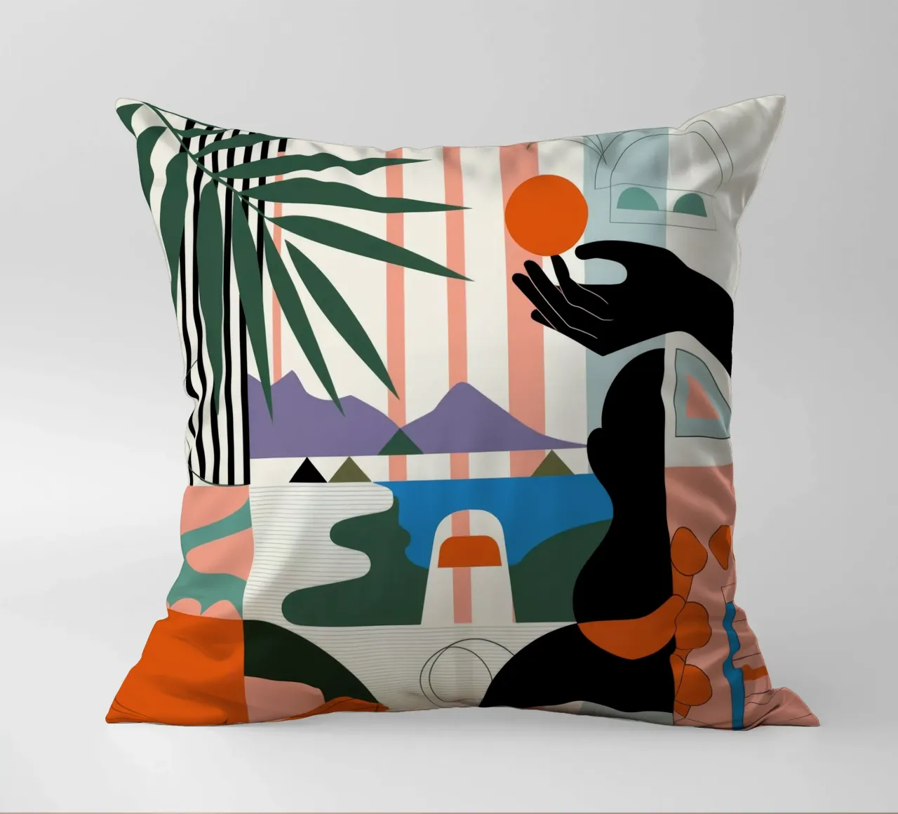 Armonia geometrica cuscino da Emery Kate