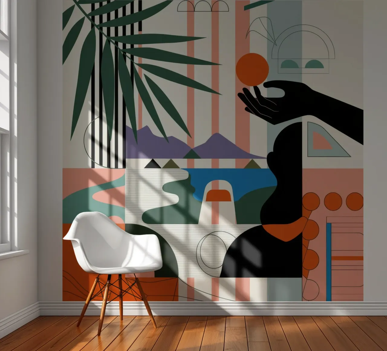 Geometric Harmony photo wallpaper by Emery Kate
