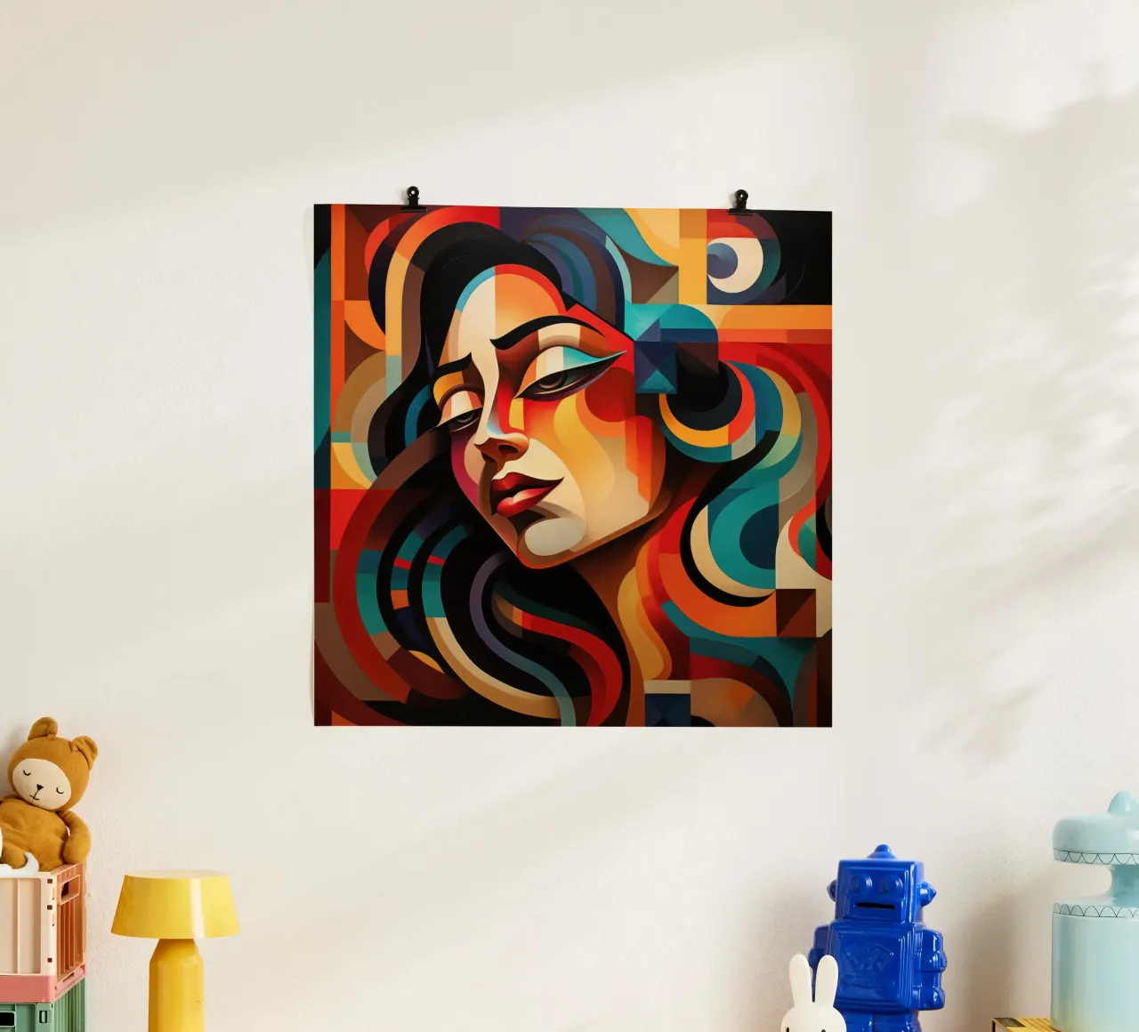 Forme astratte Donna messicana carta hahnemühle da Artful Muse