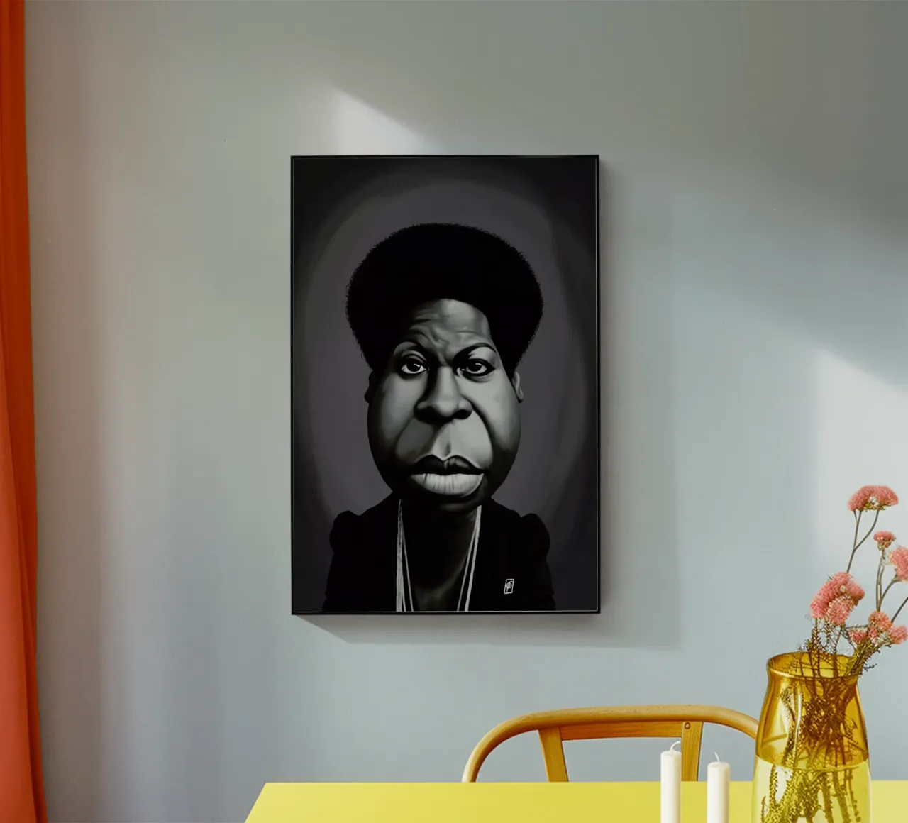 Nina Simone plexiglass da Rob Art | Illustration