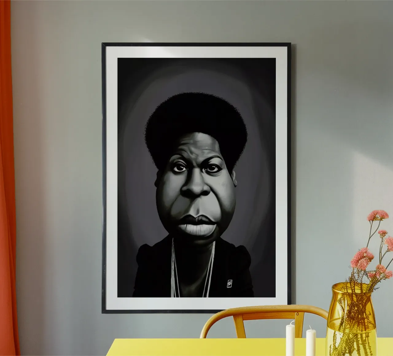 Nina Simone poster da Rob Art | Illustration