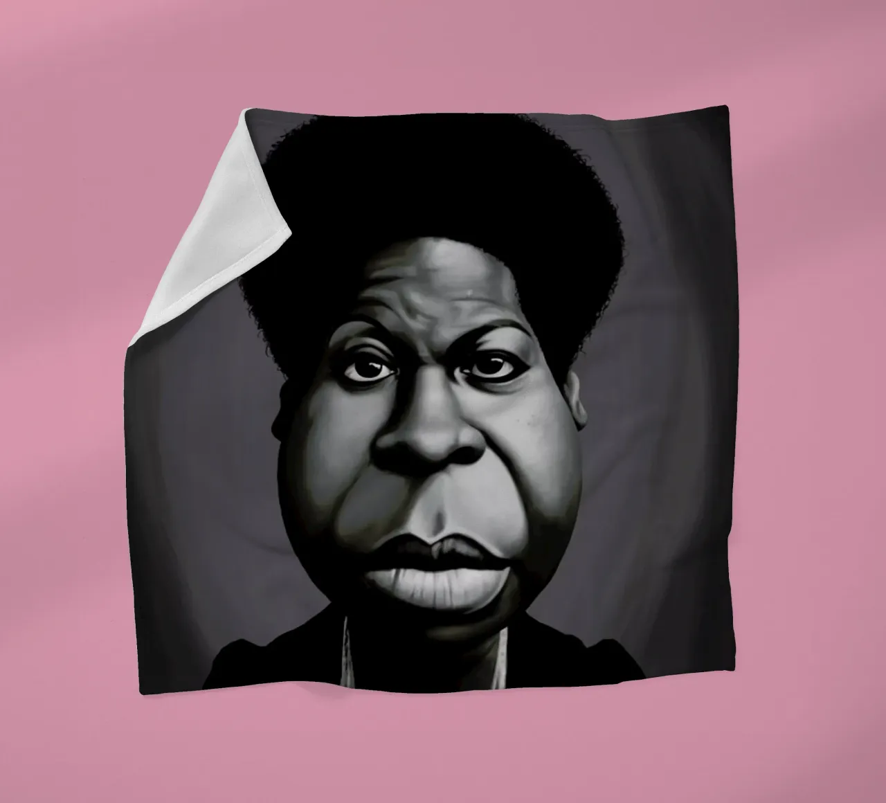Nina Simone coperta in pile da Rob Art | Illustration