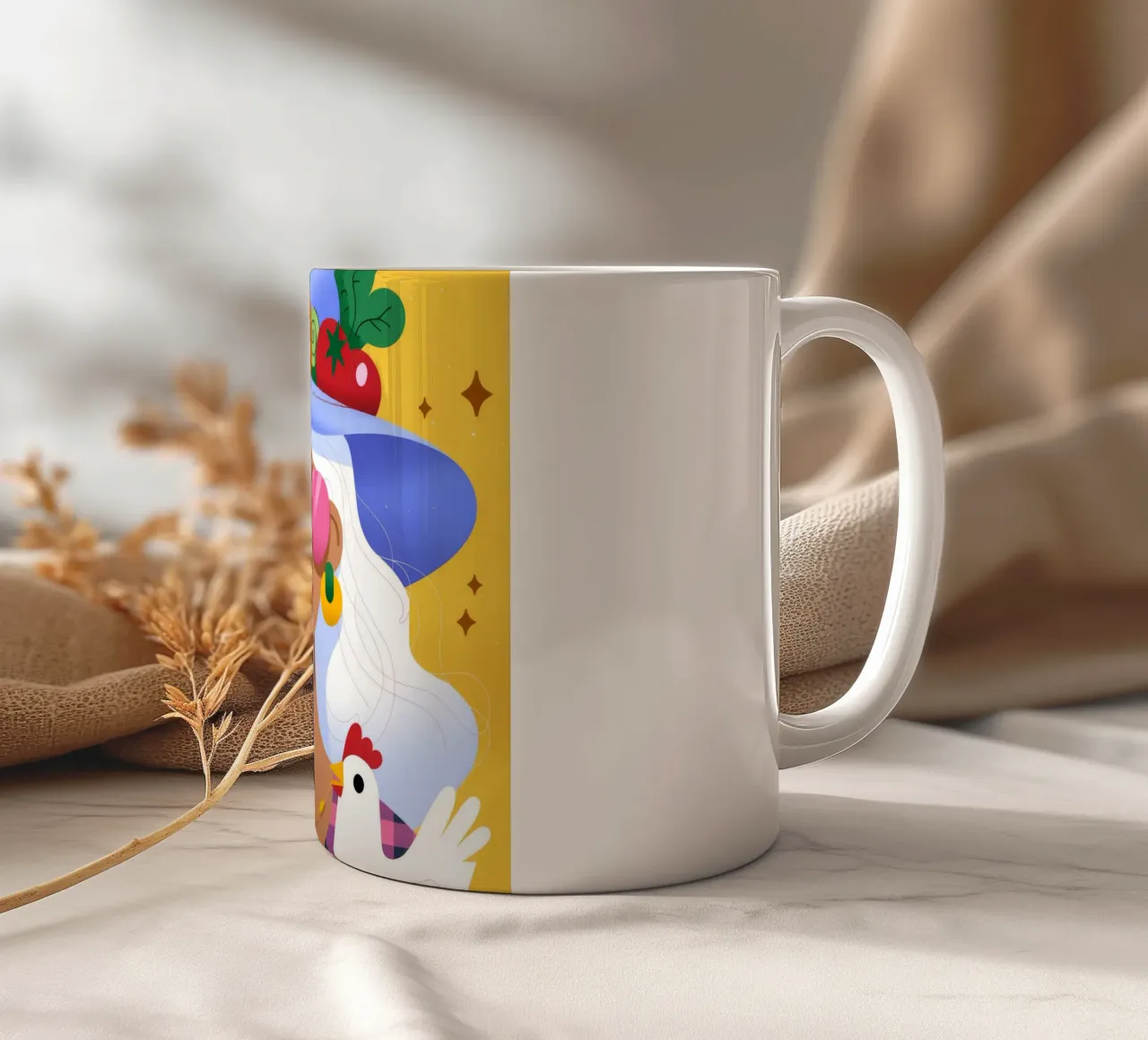 Cappello da raccolto tazza in ceramica da Emery Kate
