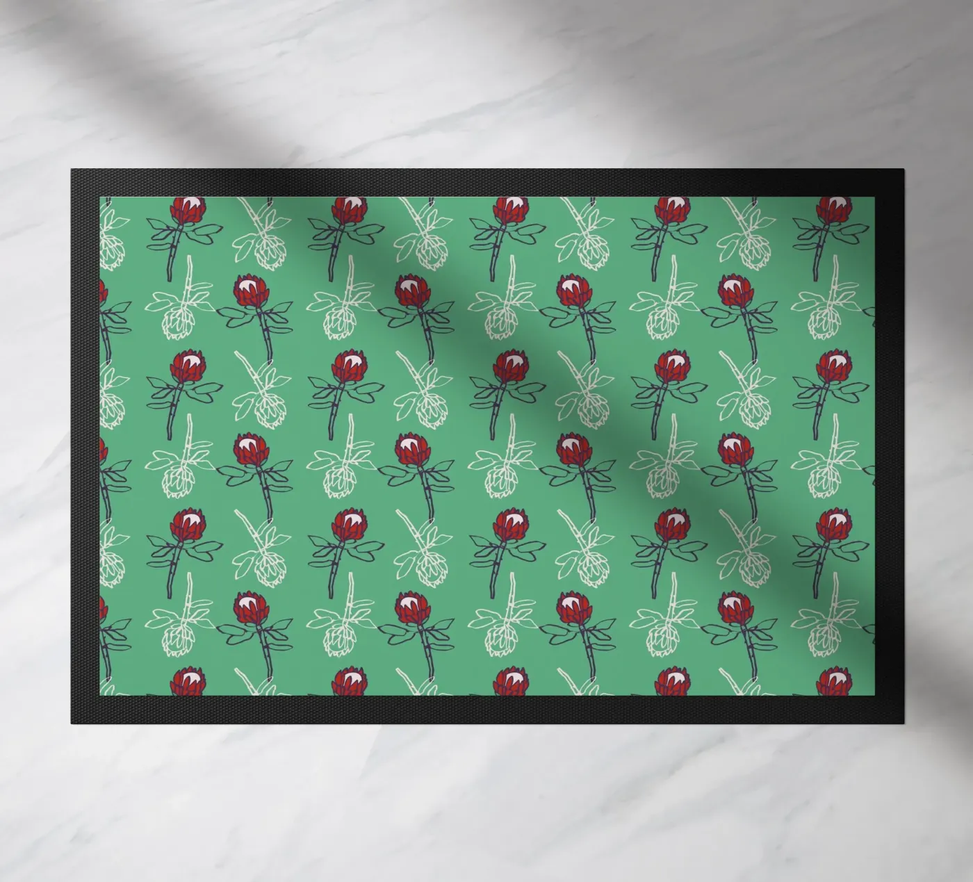 Pattern Love No 15 doormat by treechild