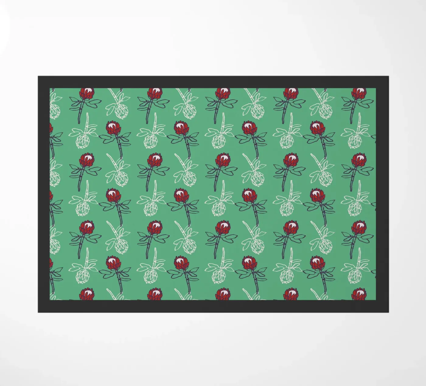 Pattern Love No 15 doormat by treechild