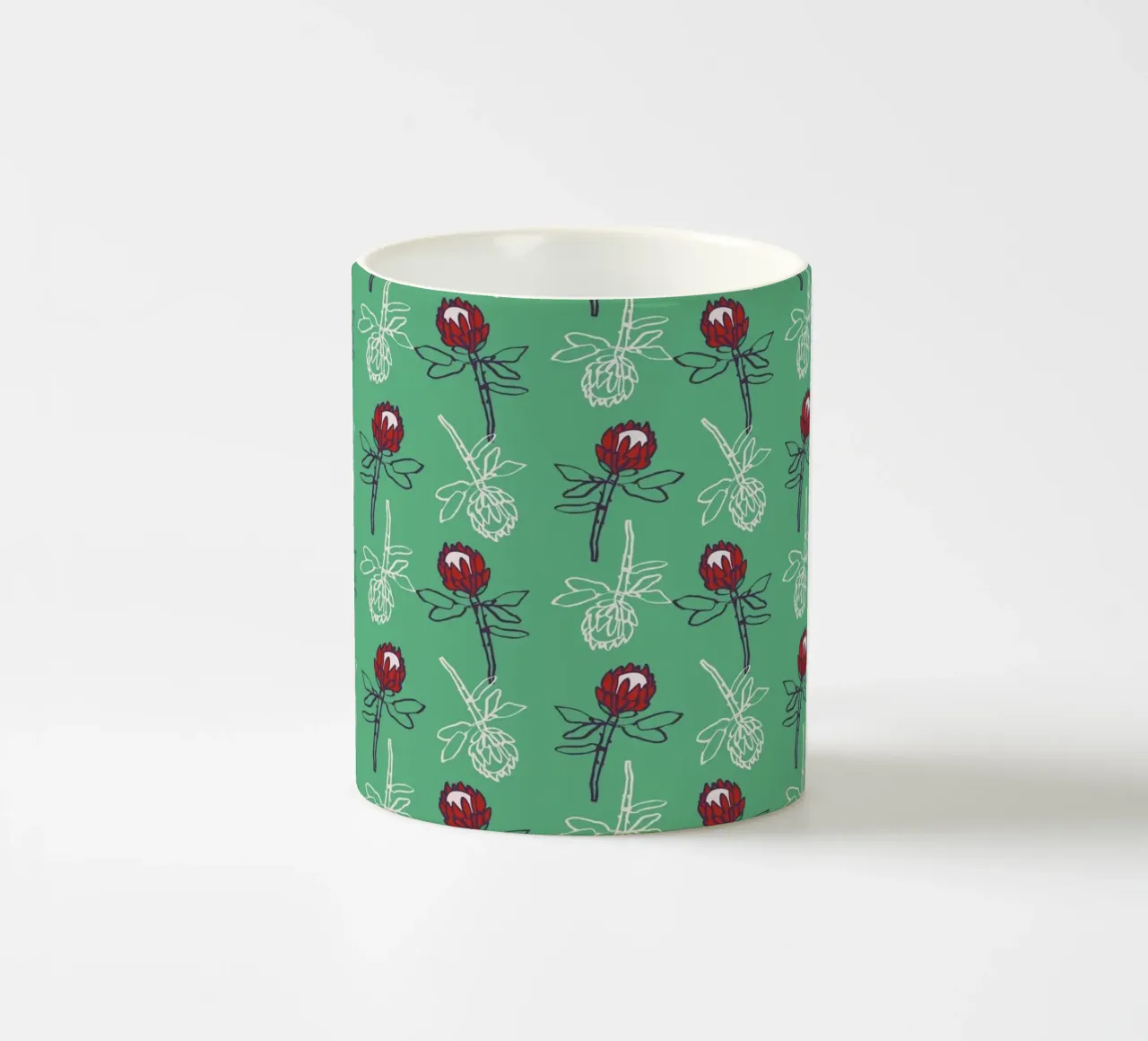 Pattern Love No 15 tazza in ceramica da treechild
