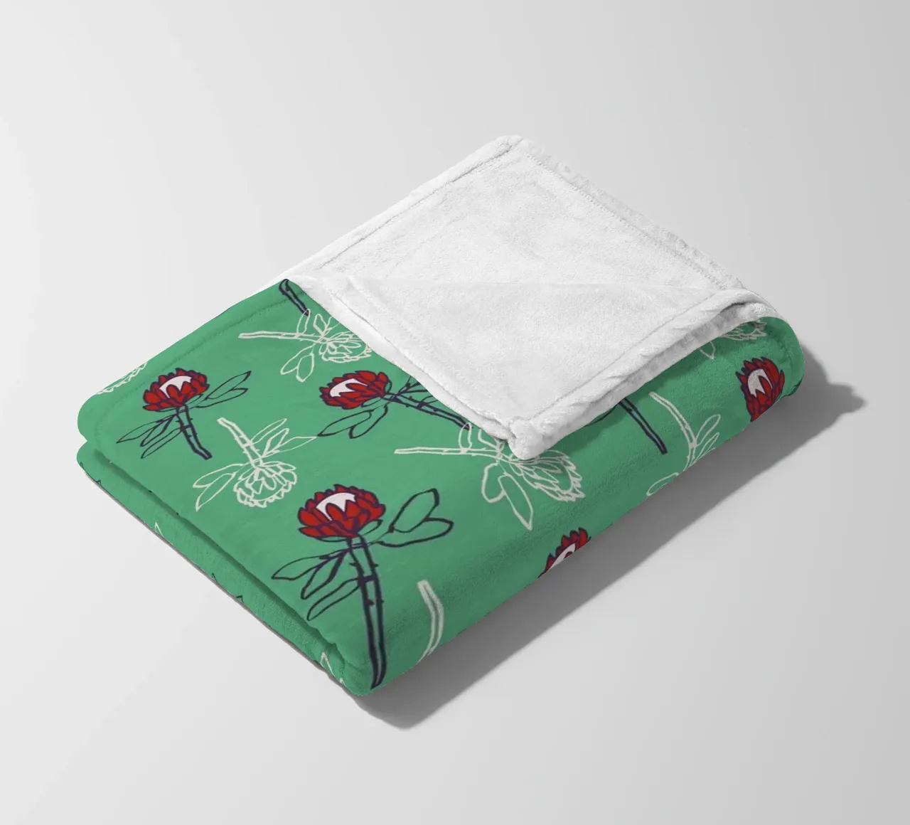 Pattern Love No 15 coperta in pile da treechild