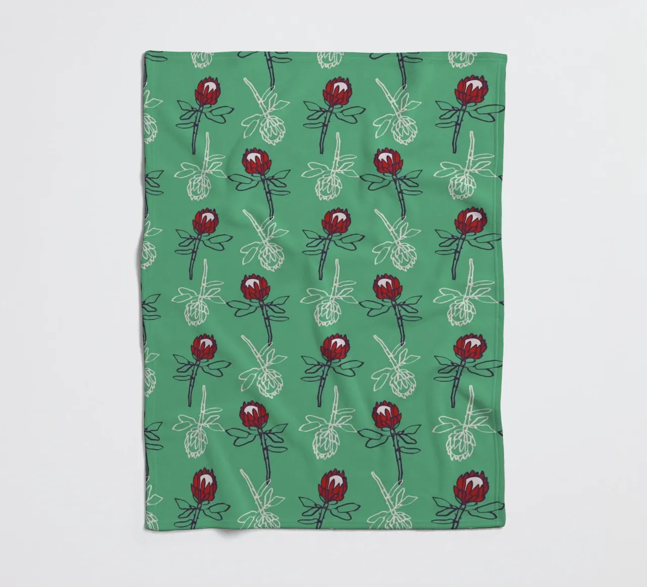 Pattern Love No 15 coperta in pile da treechild