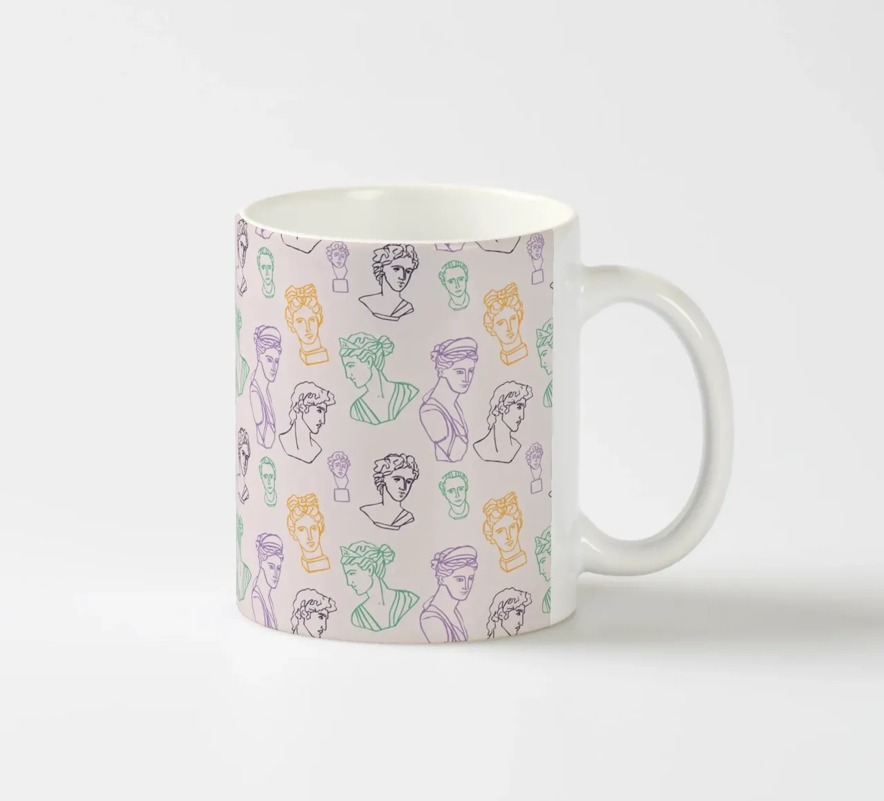 Pattern Love No 16 tazza in ceramica da treechild