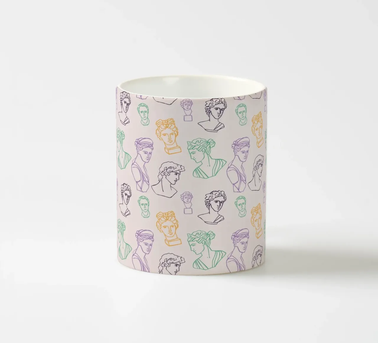 Pattern Love No 16 tazza in ceramica da treechild