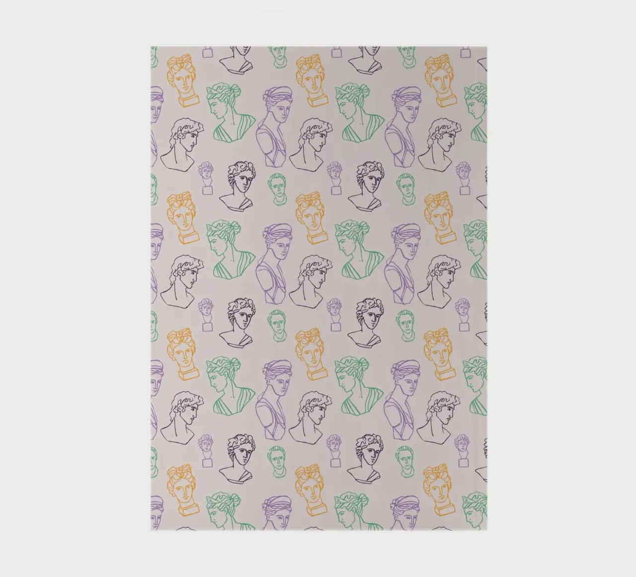 Pattern Love No 16 notebook by treechild
