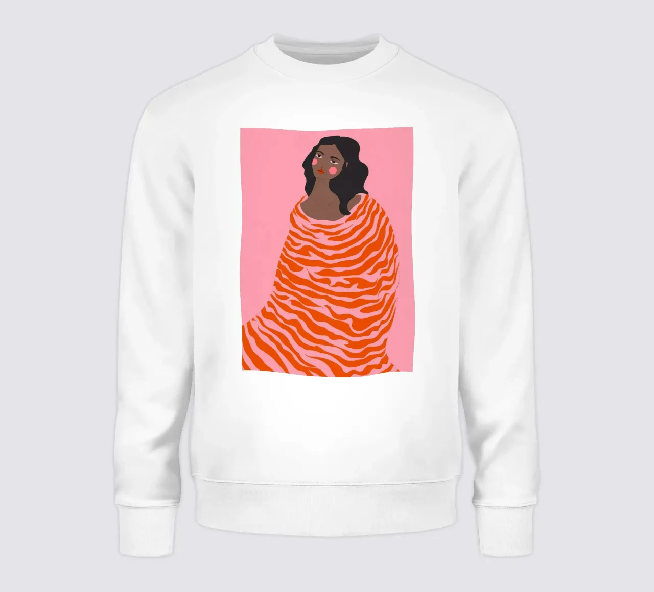 Gewikkeld in warmte sweatshirt van Emery Kate