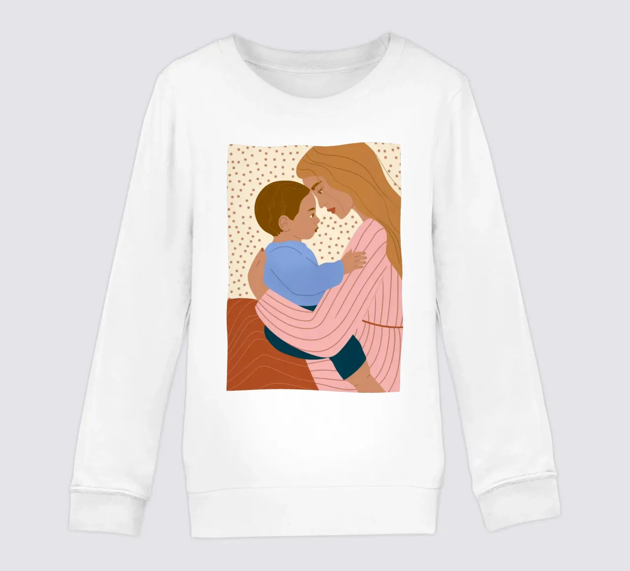 Mother and Child kids sweatshirt by Emery Kate